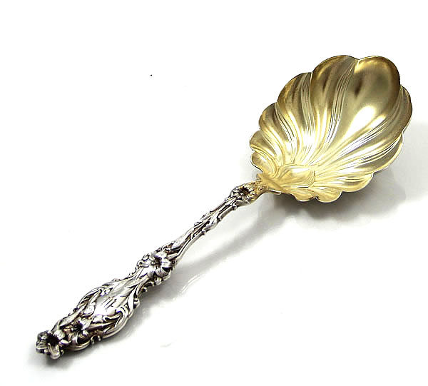 whiting lily sterling berry spoon